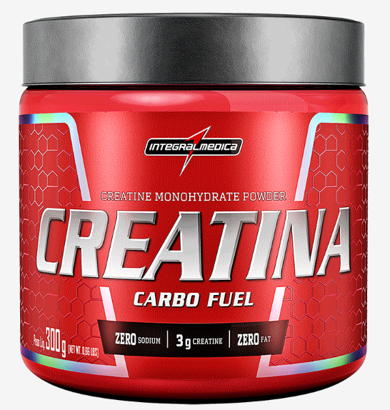 Creatina com Carboidrato 300g - Integral Medica