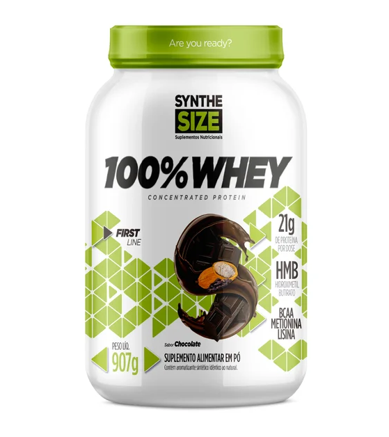 100% Whey Protein Concentrated 907g - SyntheSize