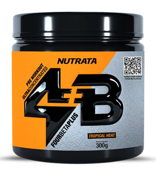 Nutrata Pré Treino 4B 300g - Tropical Heat