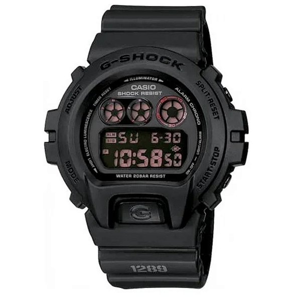Relógio Casio G-Shock Masculino Digital Preto DW-6900MS-1DR