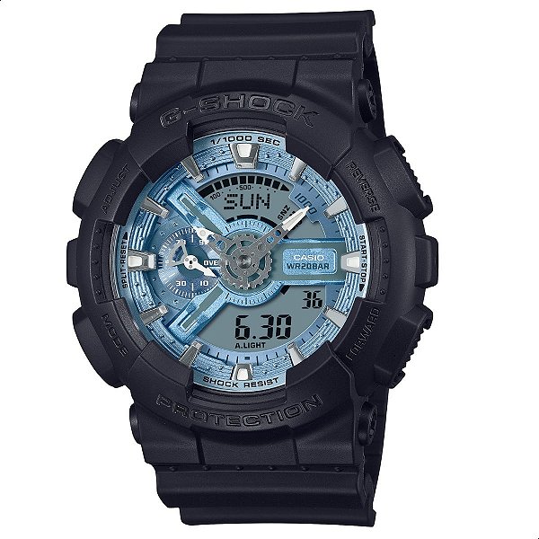 Relógio Masculino Casio G-Shock Azul GA-110CD-1A2DR