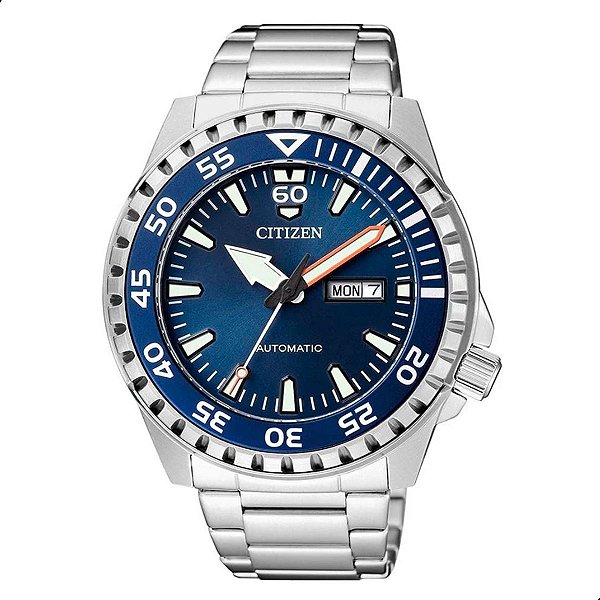 Relógio Masculino Citizen Automático Marine Sport TZ31203F / NH8389-88L