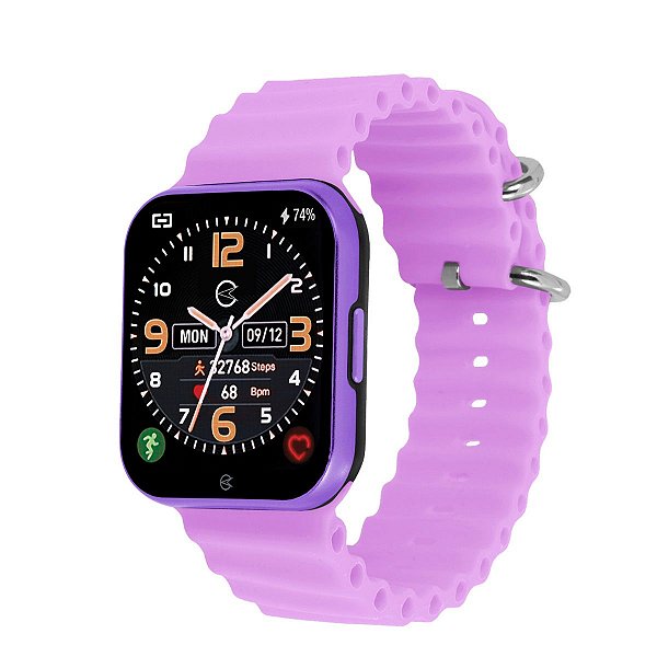 Relogio Champion Smart Watch Inteligente 033 Lançamento Prova D´Agua CH50033N + Pulseira Extra e Garantia de um ano
