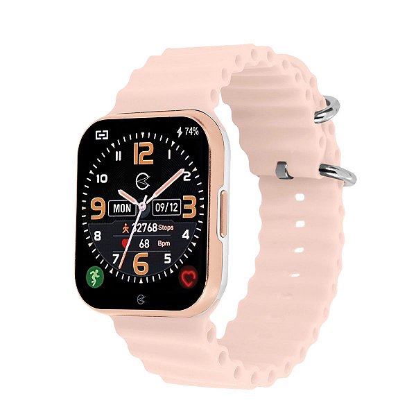 Relogio Champion Smart Watch Inteligente 033 Lançamento Prova D´Agua CH50033H + Pulseira Extra e Garantia de um ano