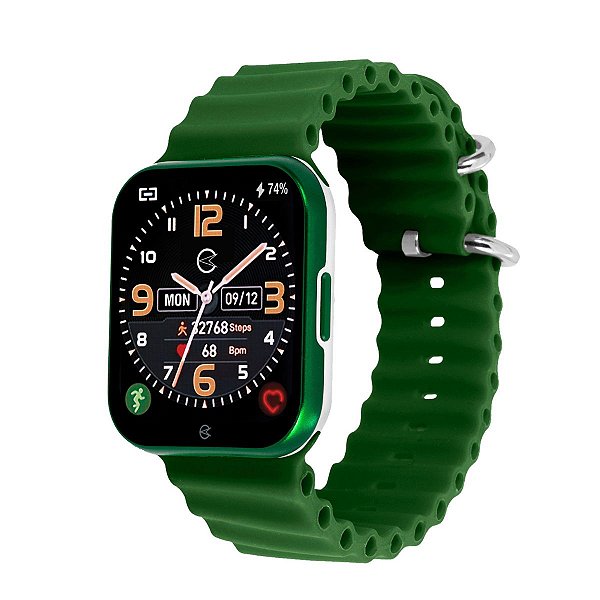 Relogio Champion Smart Watch Inteligente 033 Lançamento Prova D´Agua CH50033G + Pulseira Extra e Garantia de um ano