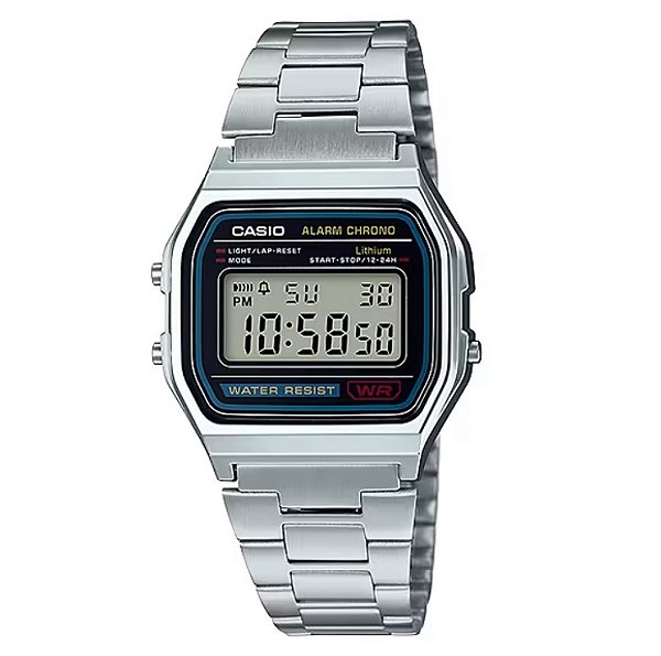 Relógio de Pulso Casio Vintage Digital A158WA-1DF