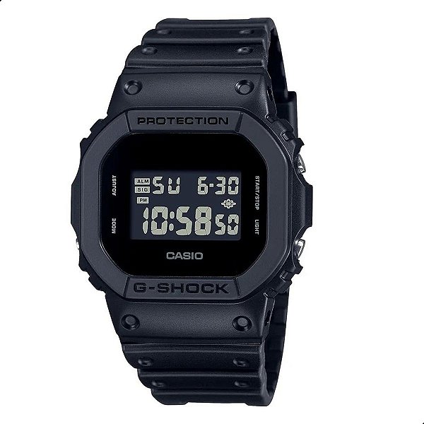 Relógio de Pulso Masculino Casio G-Shock Digital DW-5600BB-1DR