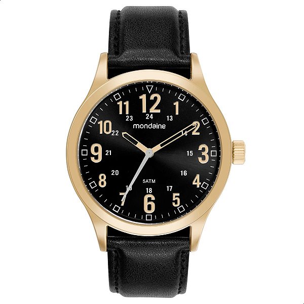 Relógio Masculino Mondaine Casual Couro 99626GPMVDH2