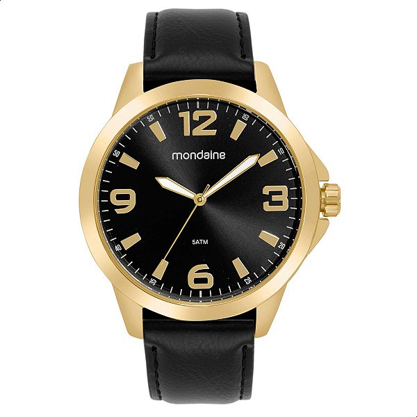 Relógio Masculino Mondaine Casual Couro 99774GPMVDH1