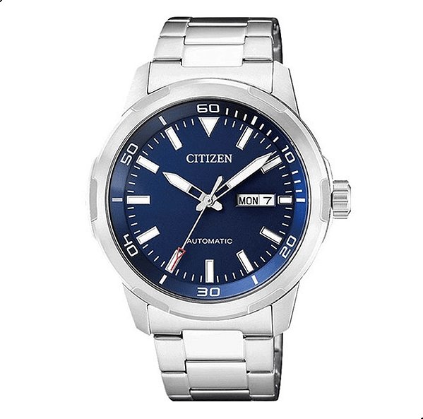Relógio de Pulso Masculino Citizen Quartz Analógico Prata TZ20957F