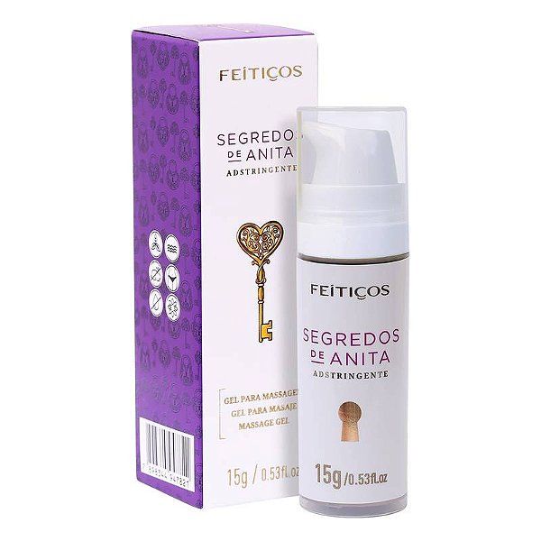Gel Adstringente Segredos de Anita 15g