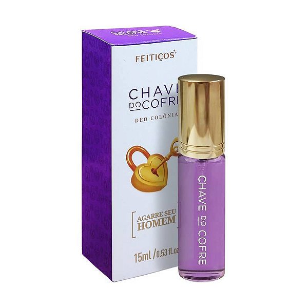 Colônia Sedutora - Chave do Cofre - 15ml