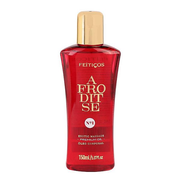 Óleo Corporal PREMIUM - Afroditse - com Vitamina E - 150 ml