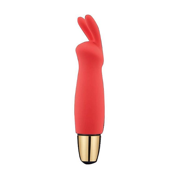 Estimulador com Vibro formato Rabbit