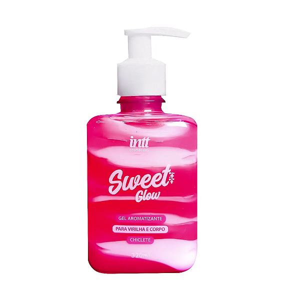 Hidratante para virilha e corpo Sweet Glow gel e creme