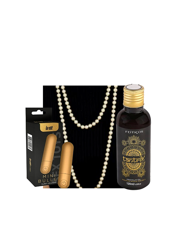 Kit Pérolas do Prazer - Conjunto de Estímulo e Sensação