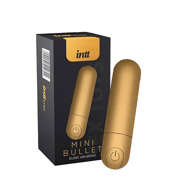 Golden Bullet Dourado Luxury - Intt Cosméticos