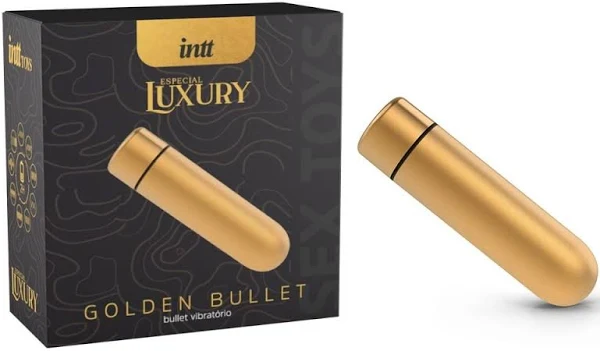 Golden Bullet Dourado Luxury - Intt Cosméticos