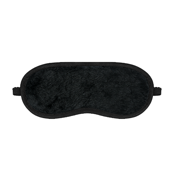 Venda peluciada preta