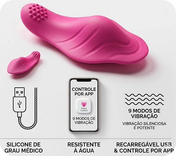 Connect Love - USB vibr@ calcinha