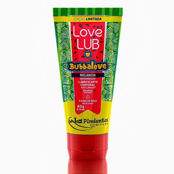 Lubrificante Base d'Água Bubbalove 60g