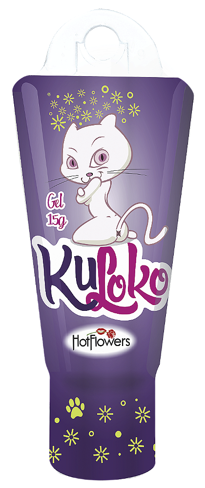 Gel Anal Kuloko Hot Flowers 15g | Gel Dessensibilizante e Vibratório