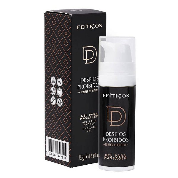 Gel Anal Desejos Proibidos | Gel Dessensibilizante e Vibratório