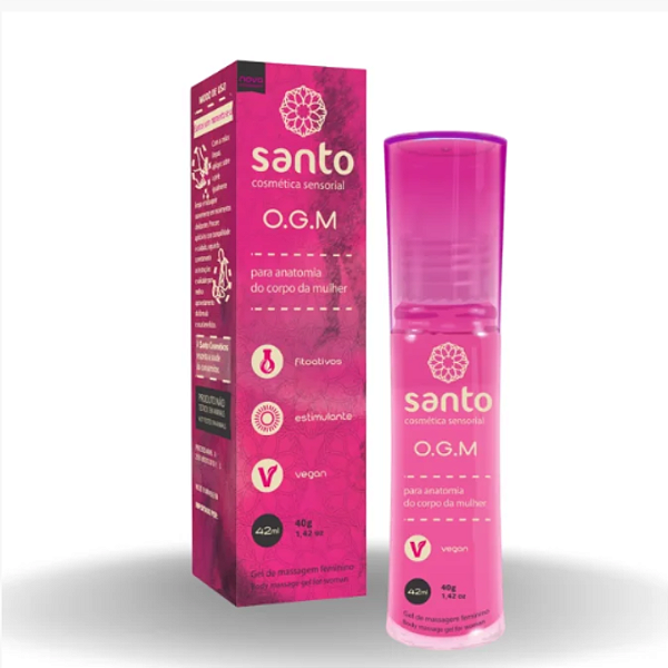 Gel Estimulante Feminino O.G.M. Santo Cosmética Sensorial