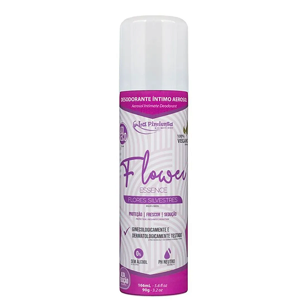 Desodorante Íntimo Aerosol Flores Silvestres LOVE Essence 166ml