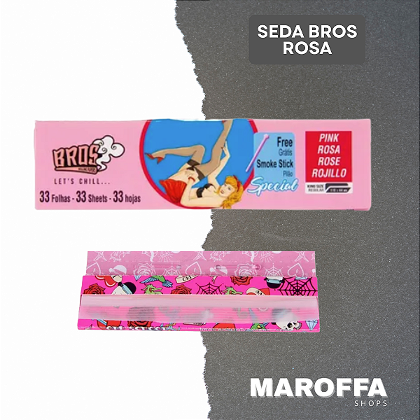 Seda Bros Rosa Com Pilão