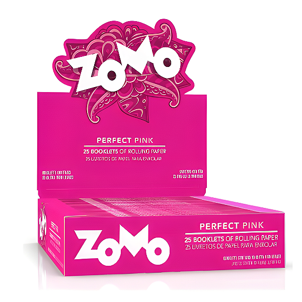 Seda Zomo Pink Caixa com 25 Livretos | Papel Premium