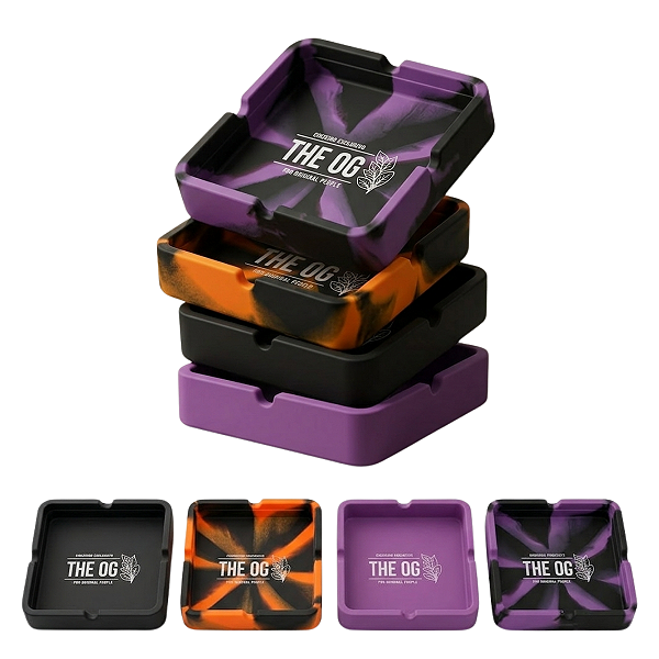 Cinzeiro de Silicone The OG Cores Diversas | Resistente, Flexível e Fácil de Limpar