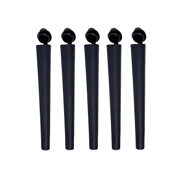 Kit Mocó Tubo Tubete Porta Cigarro Com Tampa Hermética