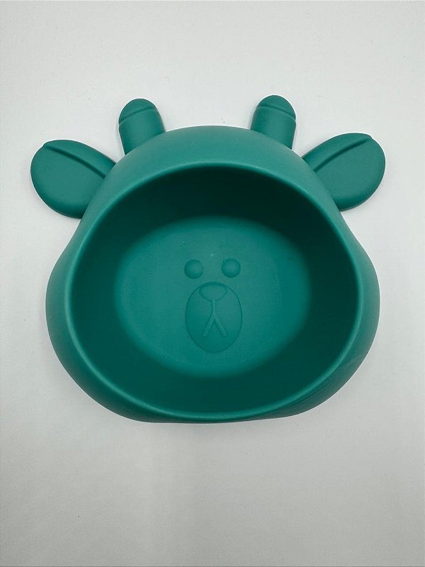 Comedouro/Bebedouro para Pet Cão ou Gato | Cor Azul Claro | 18,8x18x6,5cm | 100% Plástico