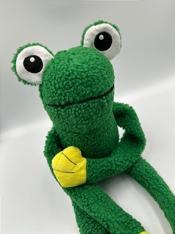Brinquedo Para Pet Cão | Poliéster | Pelúcia Sapo