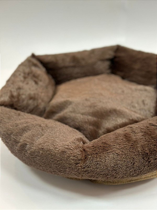 Cama para Pet Cão ou Gato 50x20cm (P) - Marrom