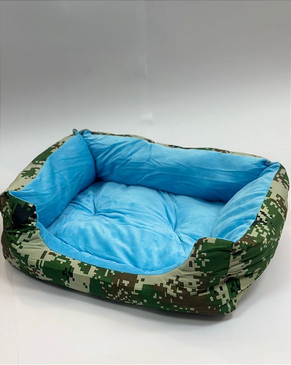 Cama para Pet Cão ou Gato 50x40x15cm (M) - Verde