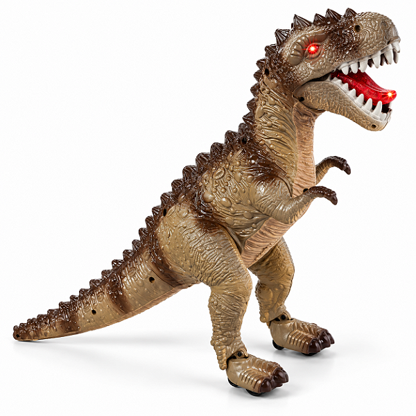 Dinossauro Acrocantossauro Eletrônico Com Luz e Som 47cm