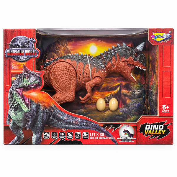 Dinossauro de Brinquedo com Movimento Luz Som e Água