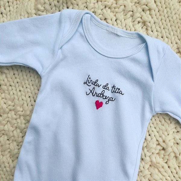 Body Infantil Personalizado
