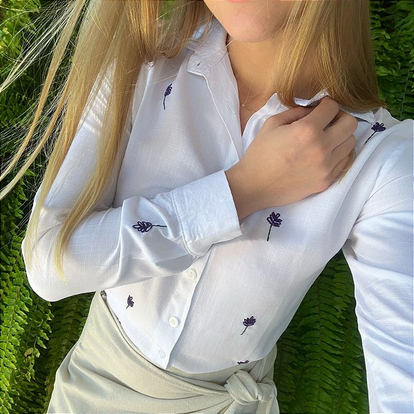 Camisa Lavandas
