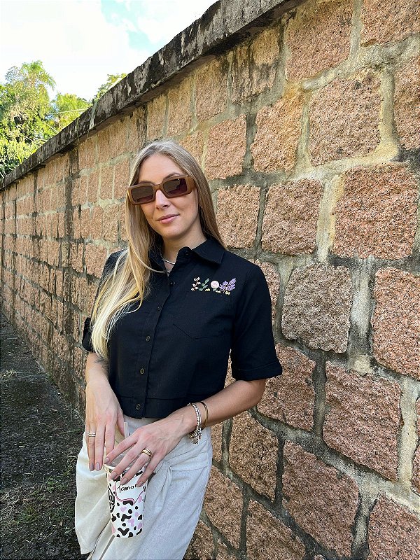 Camisa Linho Cru P