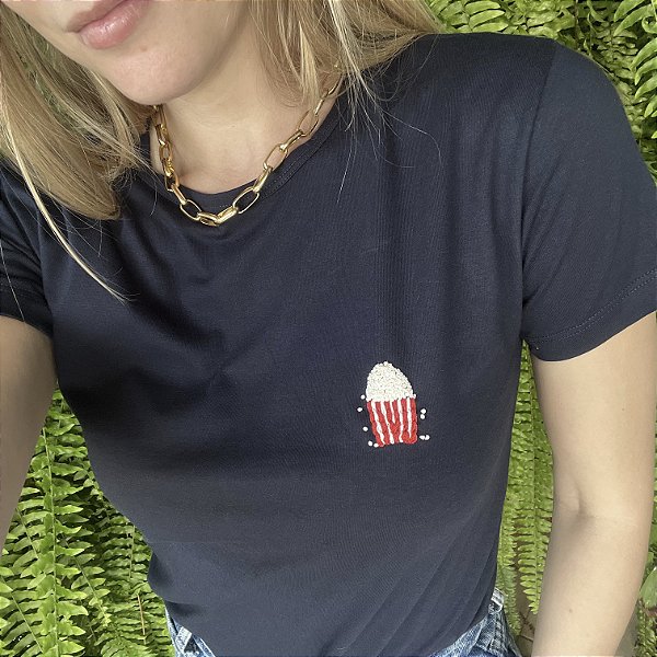 Camiseta Pipoca - P