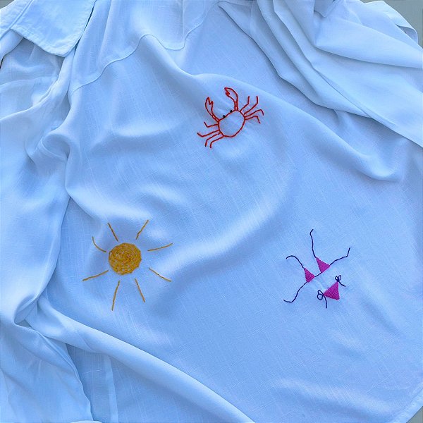 Camisa Sombra e água fresca