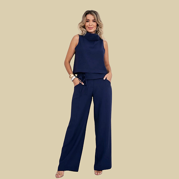 Conjunto cheio de charme em Alfaiataria Marrant