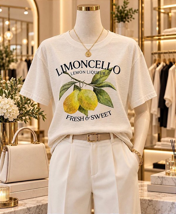 T-shirt Algodão Estampadas
