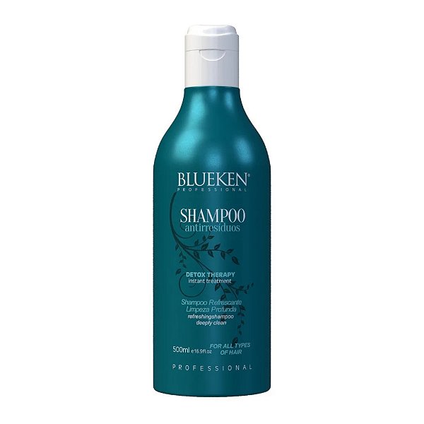Shampoo Blueken Detox Therapy Antirresíduos 500ml