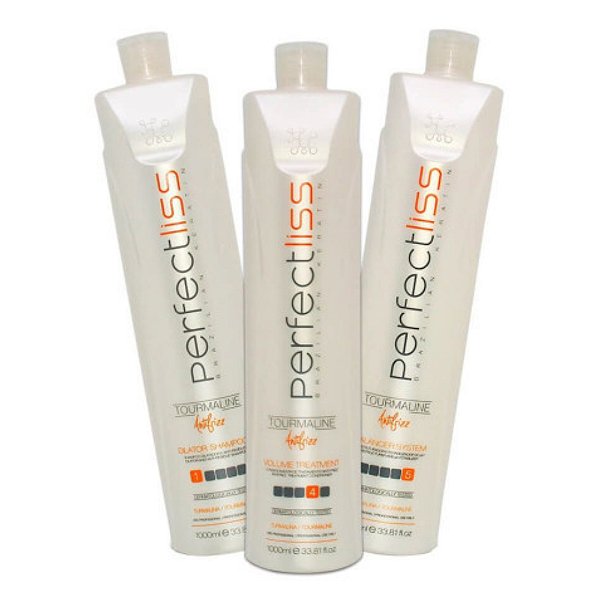 Kit Escova Progressiva Perfect Liss Tourmaline 1L