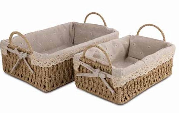 Kit Cestas Retangular