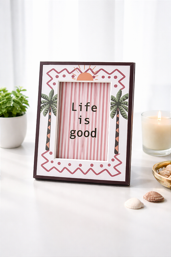 Porta Retrato MDF Lifes Good